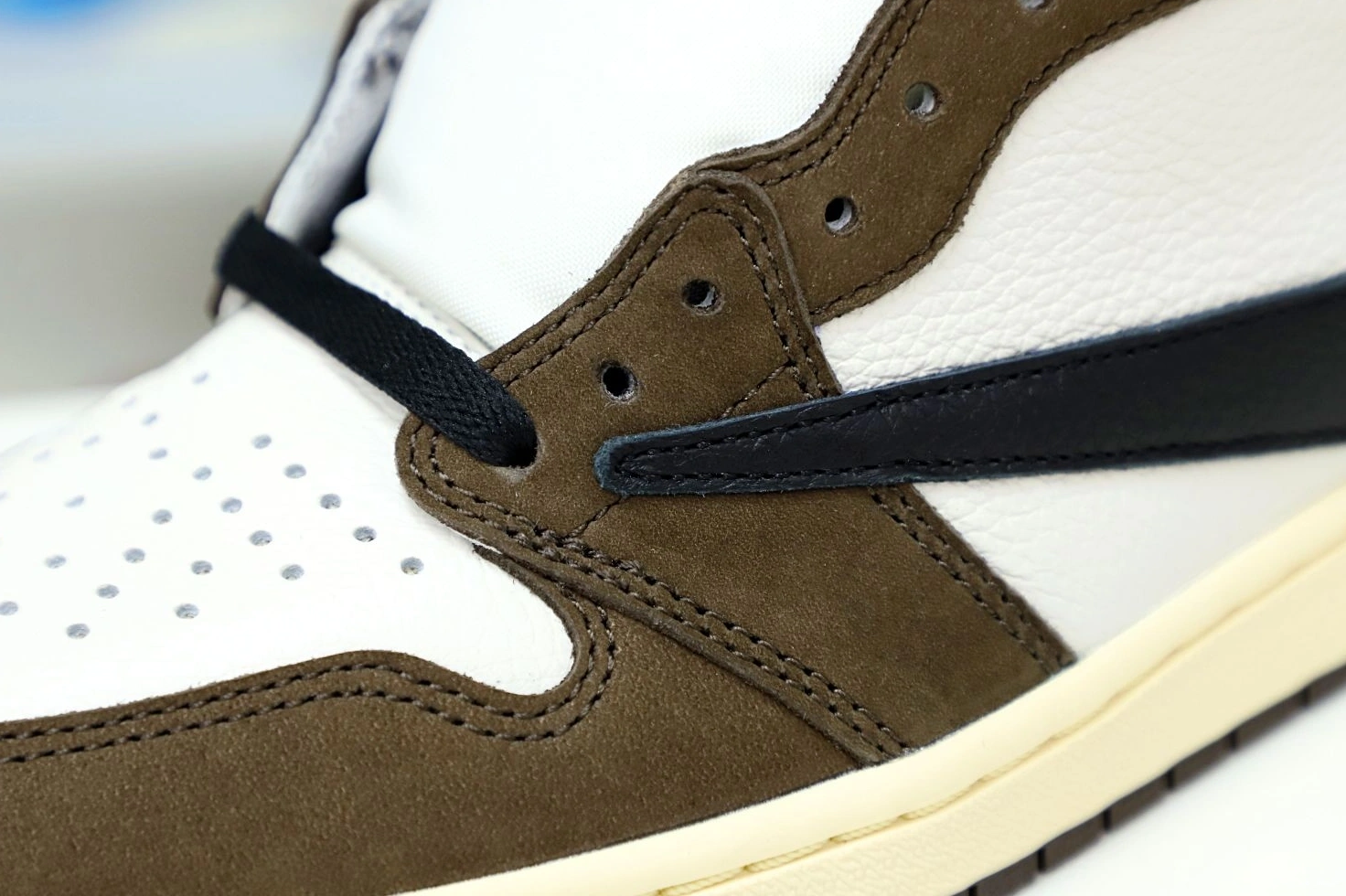 1st Kicks HIGH RETRO Popular SCOTT 1989 AIR TRAVIS JORDAN OG Kimikick 1 'MOCHA' X 1106